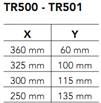 Торцовочный станок TR350, TR450, TR500